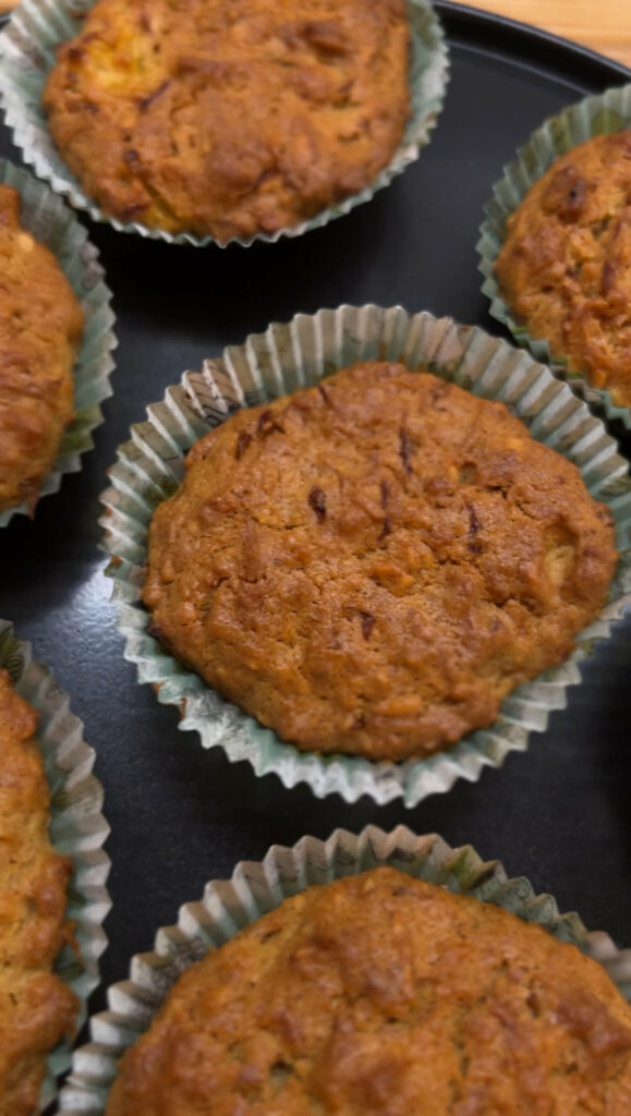marchewkowe babeczki bez cukru